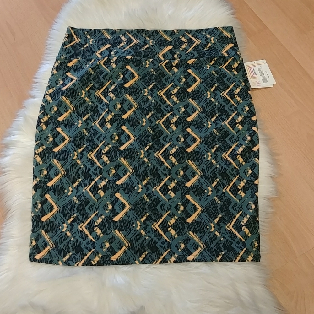 LulaRoe Printed Sexy Cassie Pencil Skirt